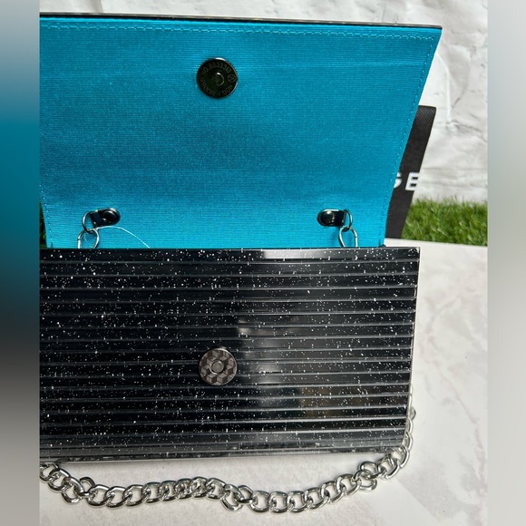 Crystal Embellished Party
Clutch/Color: Charcoal 
Kurt Geiger London
$120 NEW - Picture 13 of 16